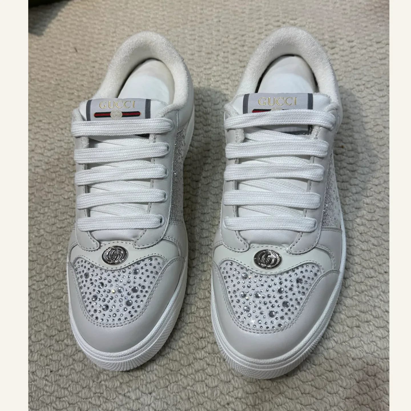 Gucci Crystal GG Low-top Sneaker 縮圖 2