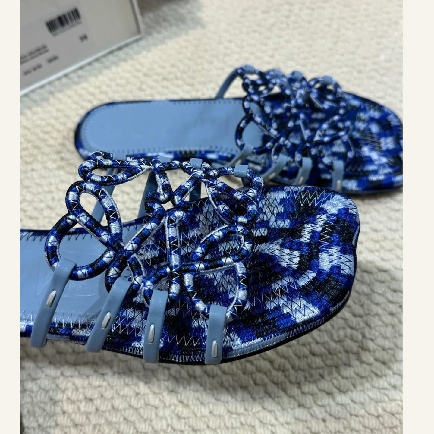 LOEWE Paula's Ibiza Woven Slide 縮圖 4
