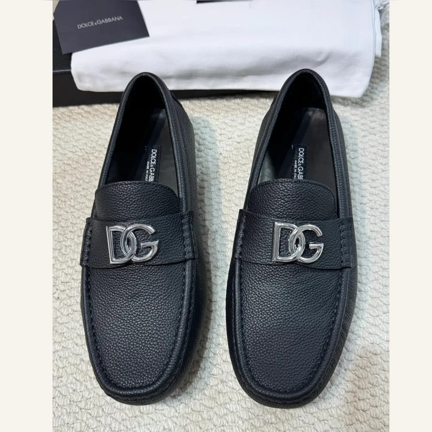 Dolce & Gabbana DG-logo Driving Loafer 縮圖 2