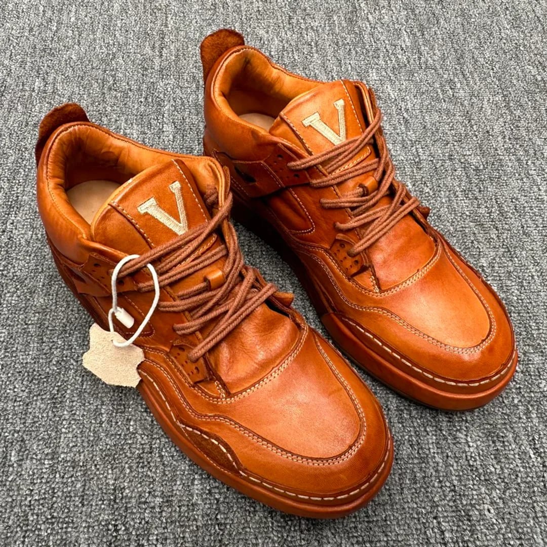 Louis Vuitton Washed-leather Derby 縮圖 3