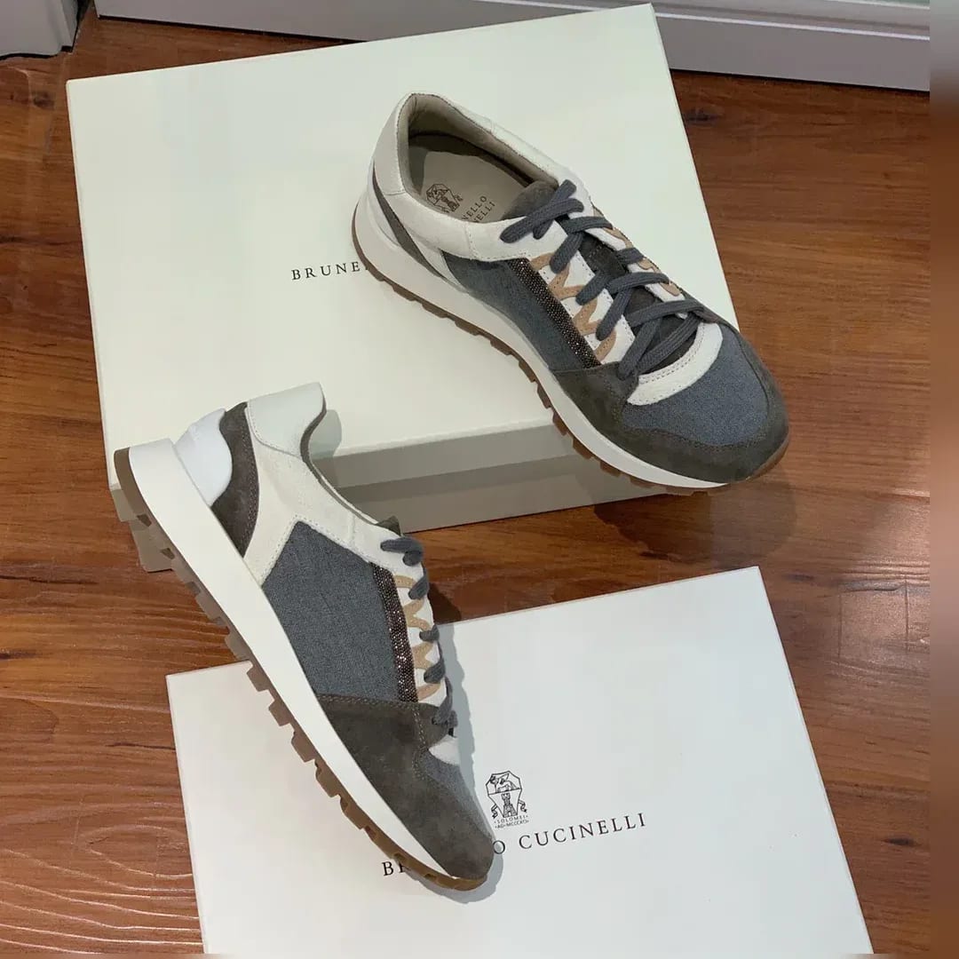 Brunello Cucinelli Monili-chain Sneaker 縮圖 2