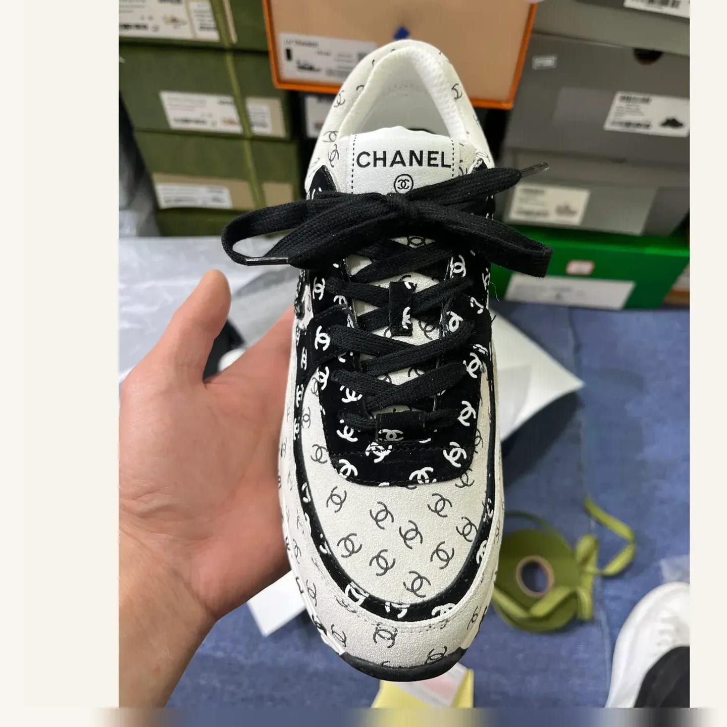 CHANEL CC Chunky Sneaker 縮圖 3