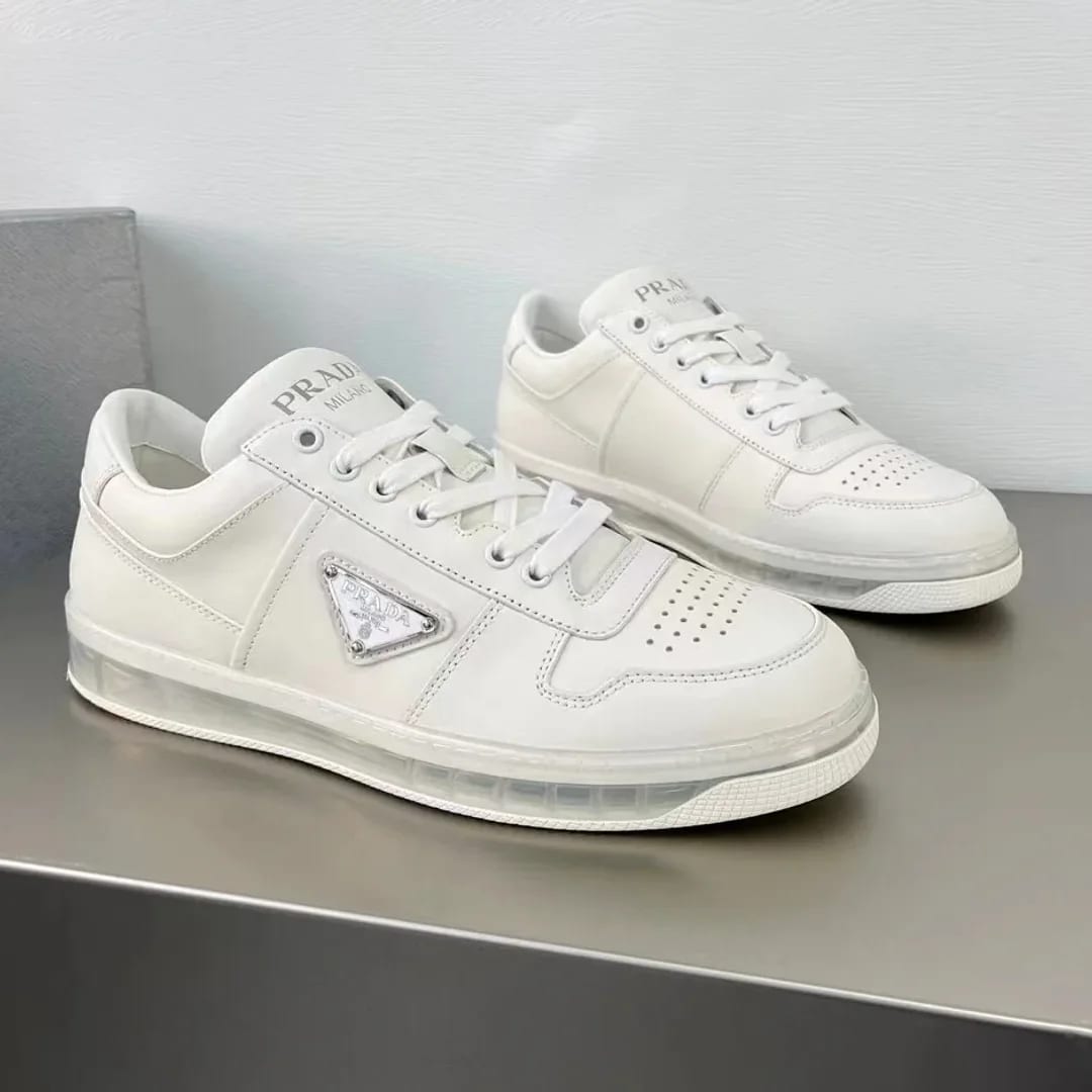 Prada Leather Low-top Sneaker 縮圖 3