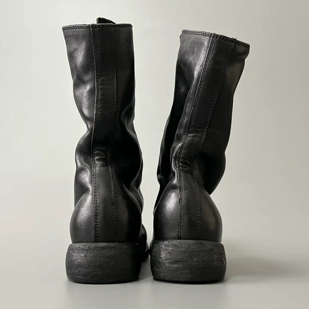 GUIDI 310 Front Zip Army Boots 縮圖 3