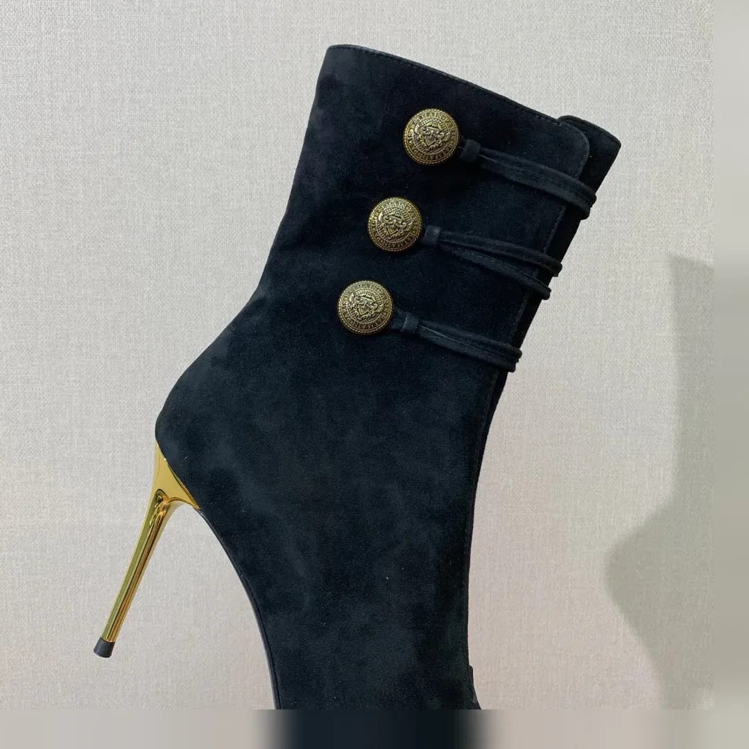 Balmain Buckle Ankle Boot 縮圖 4