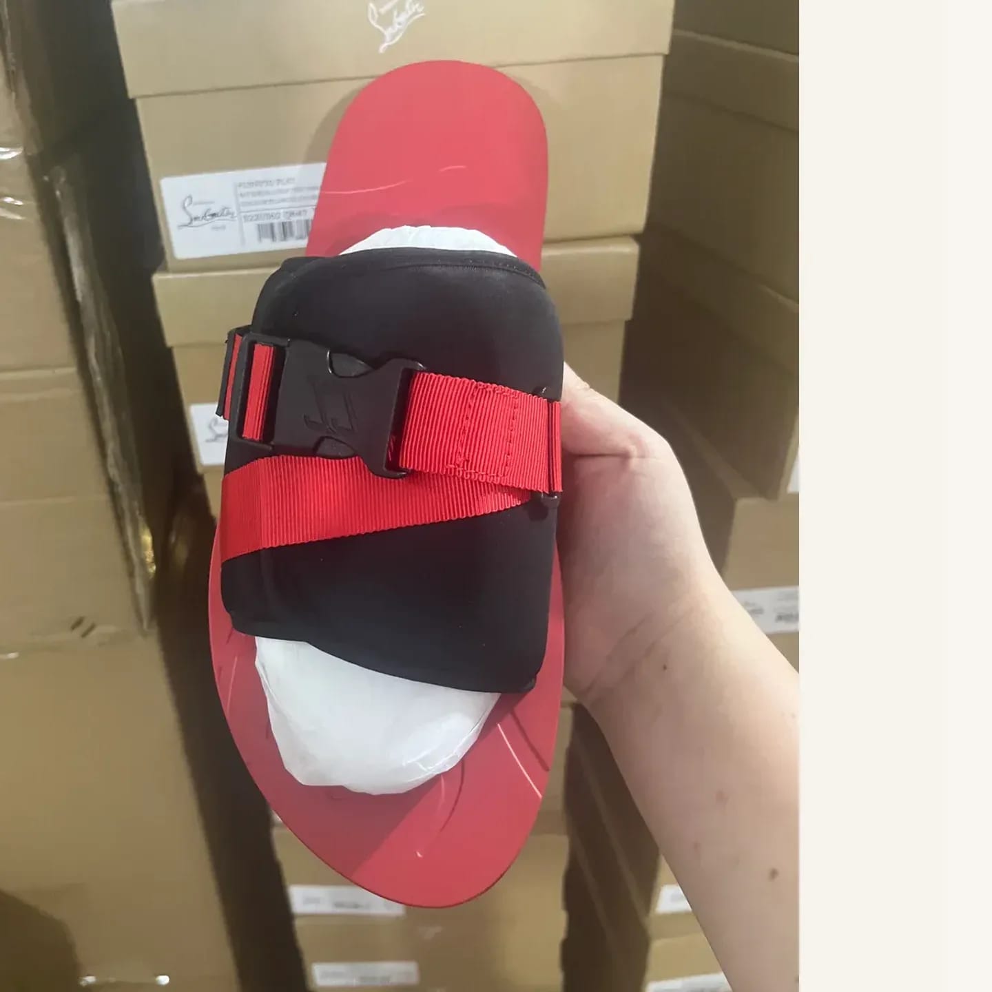 Christian Louboutin Pool Fun Slide 縮圖 1