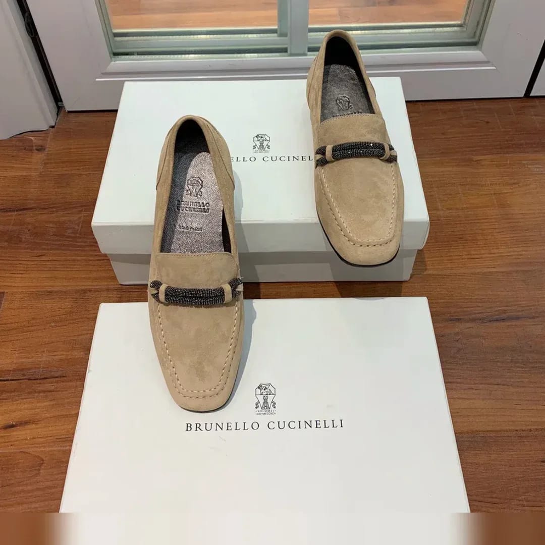 Brunello Cucinelli Monili-chain Loafer 縮圖 2