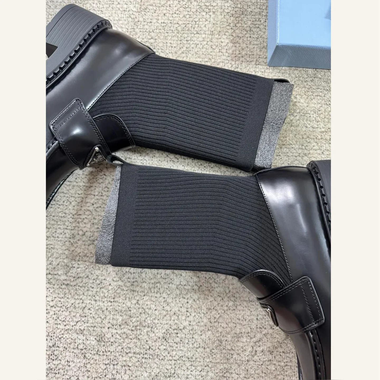Prada Monolith Knit Boot 縮圖 4