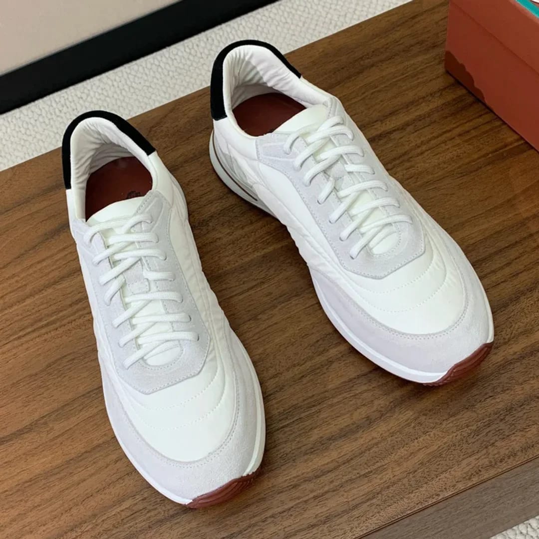 Loro Piana Suede Low-top Sneaker 縮圖 4
