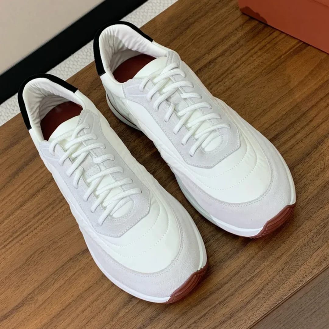 Loro Piana Suede Low-top Sneaker 縮圖 2