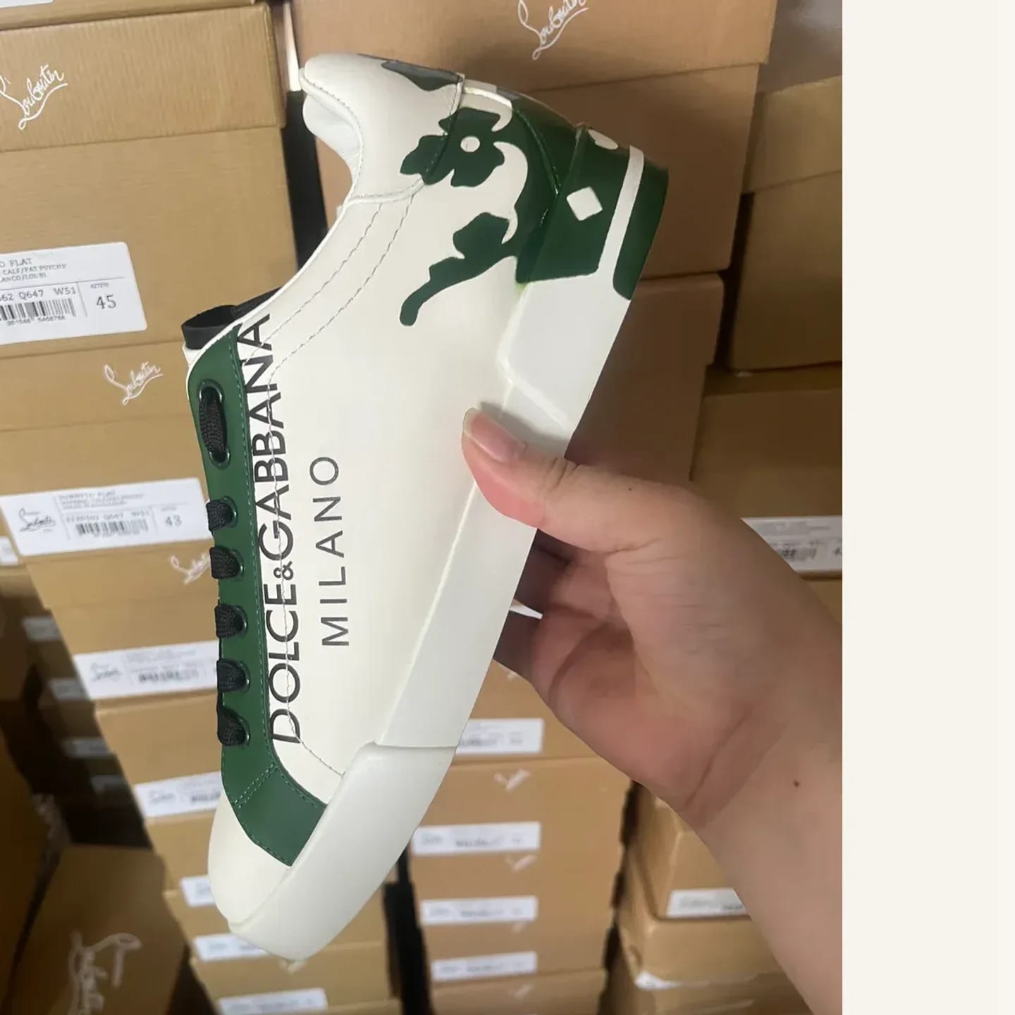 Dolce & Gabbana Portofino Low-top Sneaker 縮圖 2