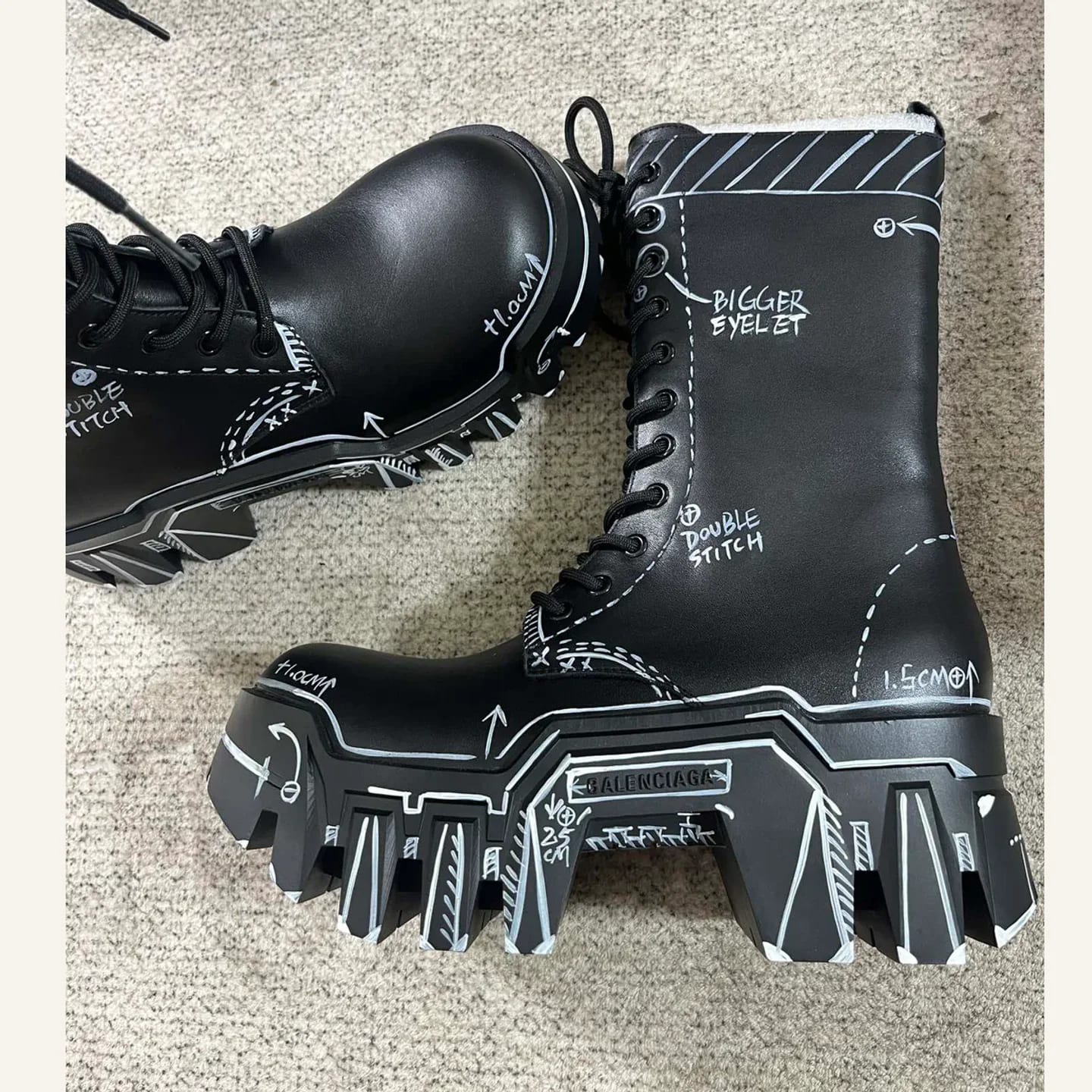 Balenciaga Bulldozer Knee-high Boot 縮圖 2