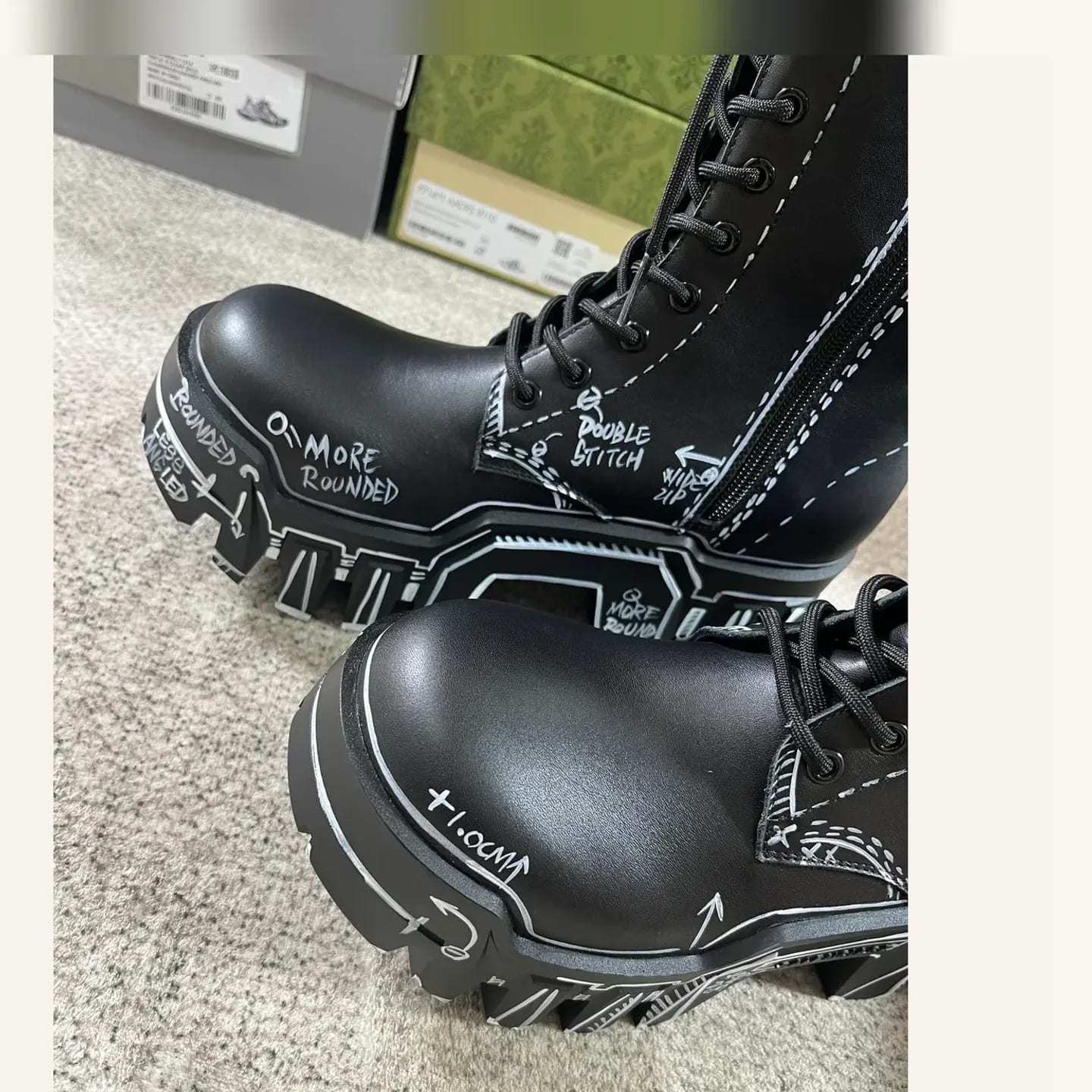 Balenciaga Bulldozer Knee-high Boot 縮圖 4