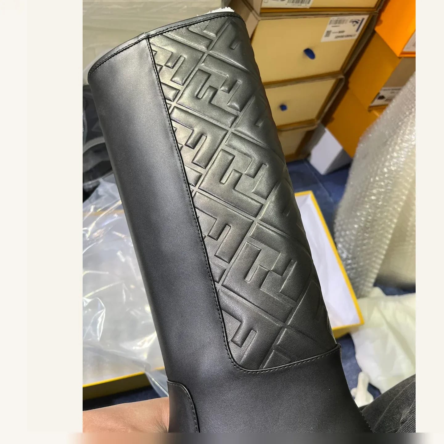 Fendi Monogram Knee-high Boot 縮圖 4