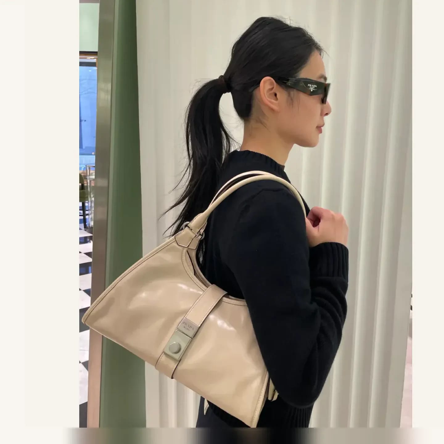 Prada One Belt Shoulder Bag（小號） 縮圖 4