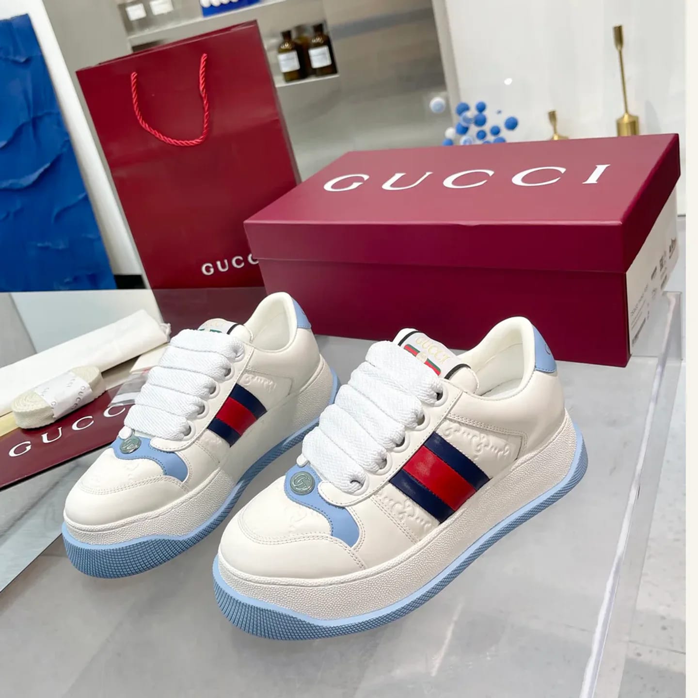 Gucci Screener Sneaker 縮圖 4