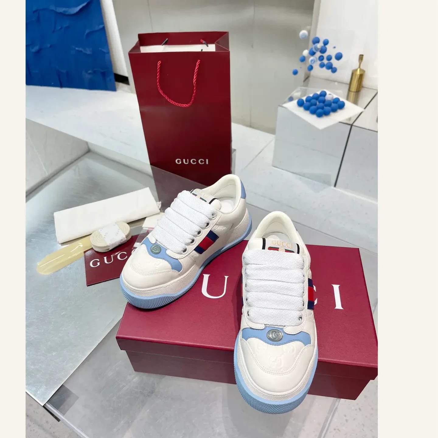 Gucci Screener Sneaker 縮圖 2