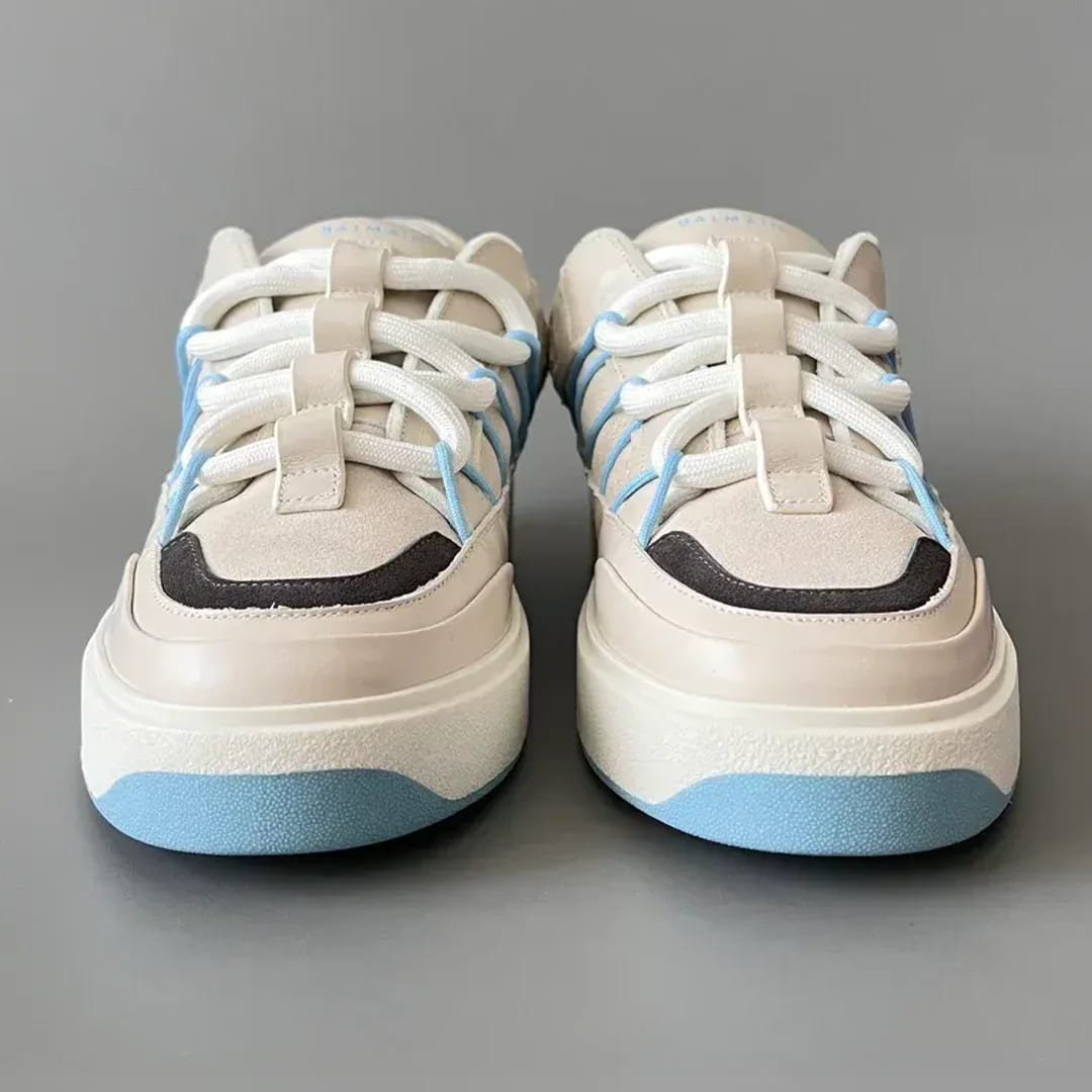 Balmain B-Court Puffy Skate Sneakers 縮圖 2