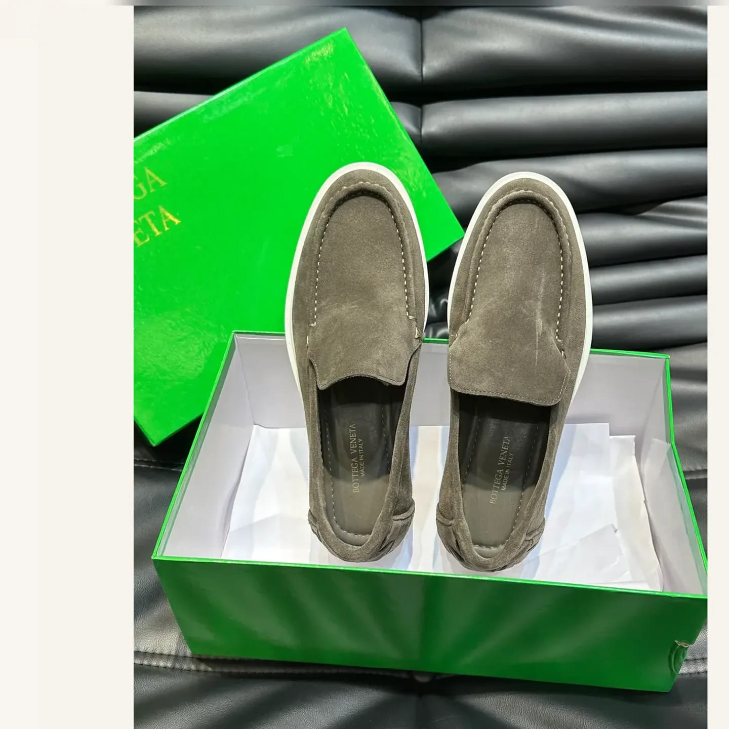 Bottega Veneta Suede Slip-on 縮圖 4