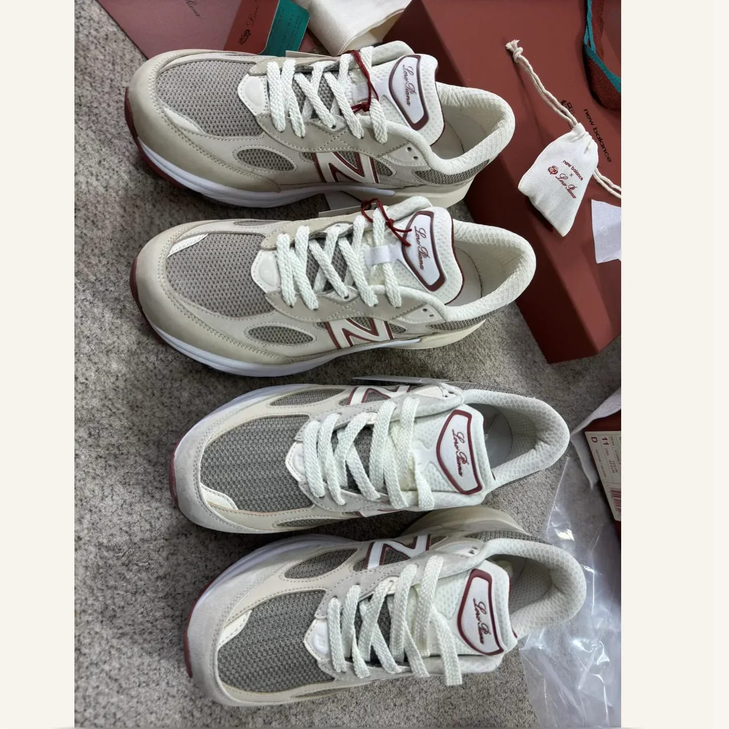 Loro Piana x New Balance Sneaker 縮圖 1
