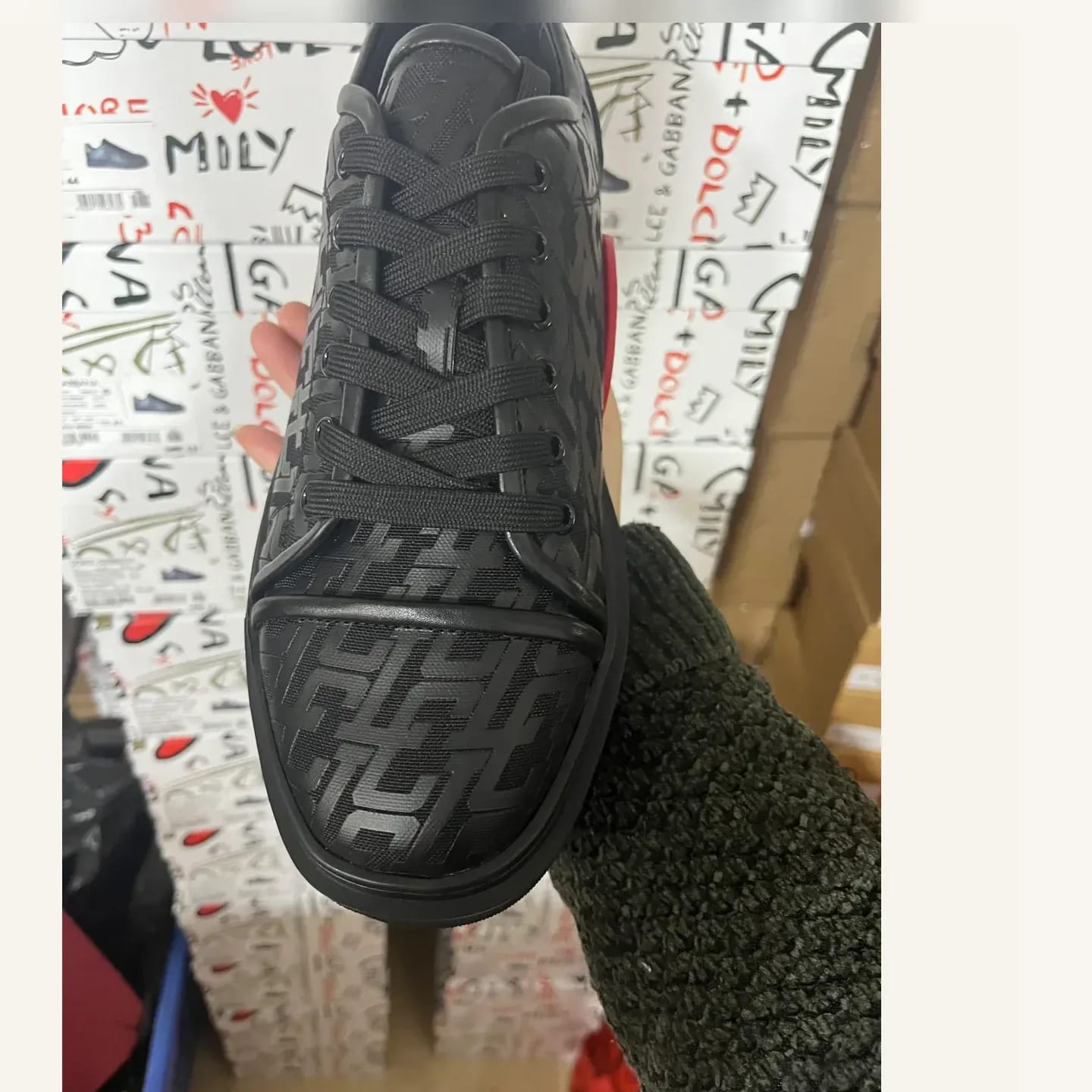 Dolce & Gabbana DG Monogram Low-top Sneaker 縮圖 2