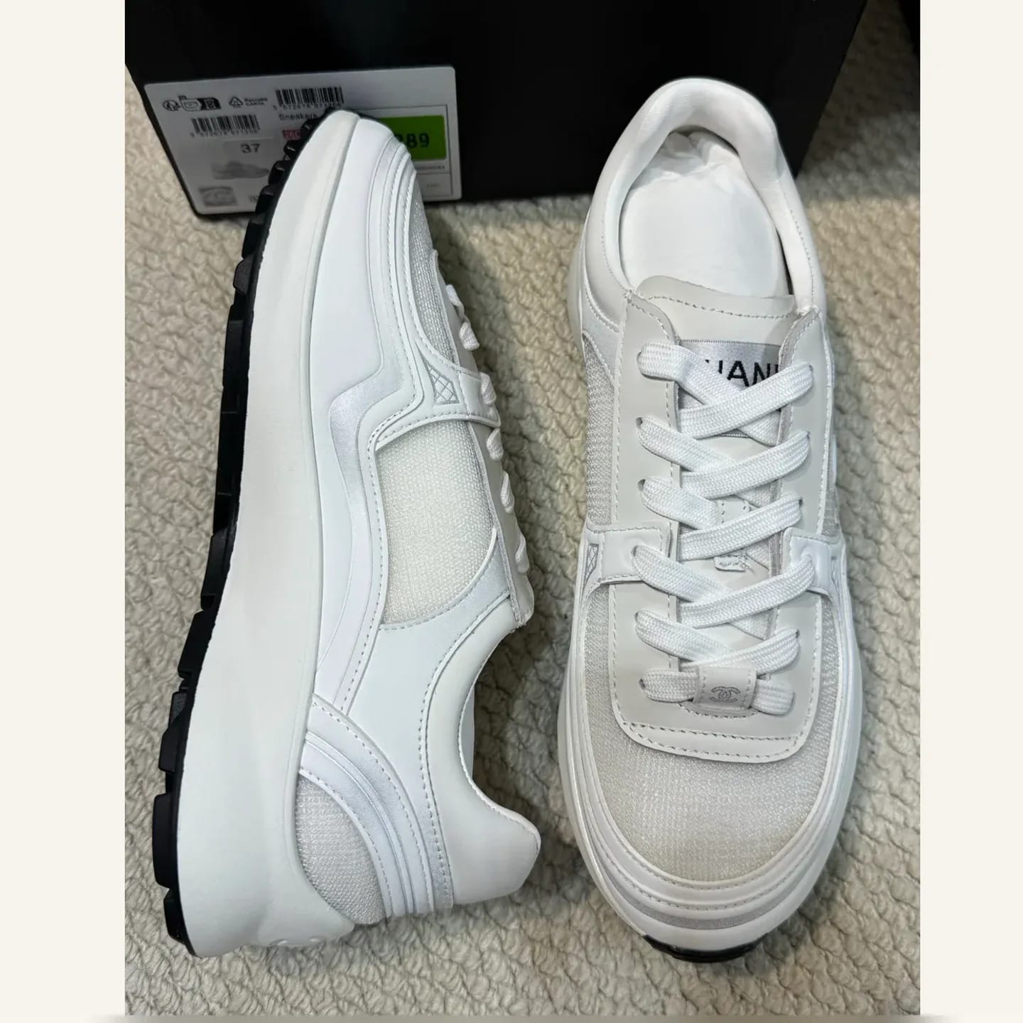 CHANEL CC Low-top Sneaker 縮圖 3