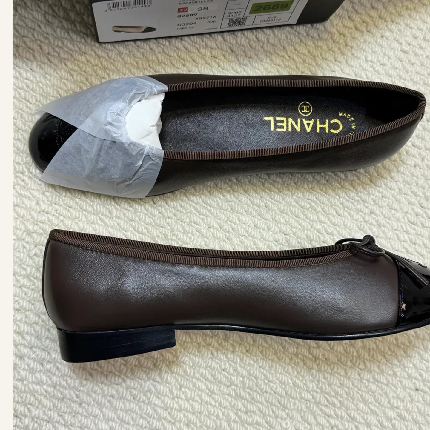 CHANEL Cap-toe Ballerina 縮圖 4