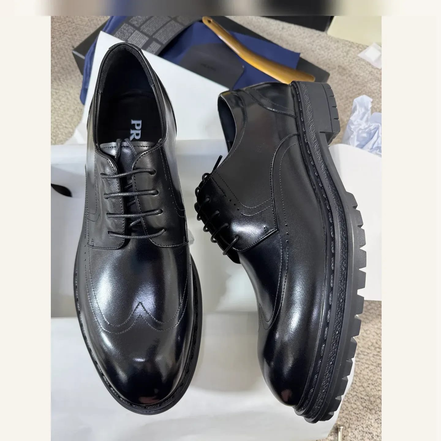 Prada Monolith Derby 縮圖 4