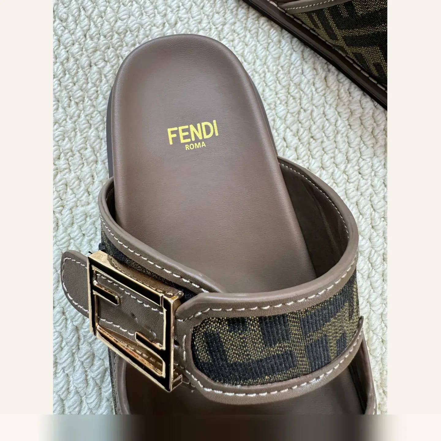 Fendi FF-logo Sandal 縮圖 4