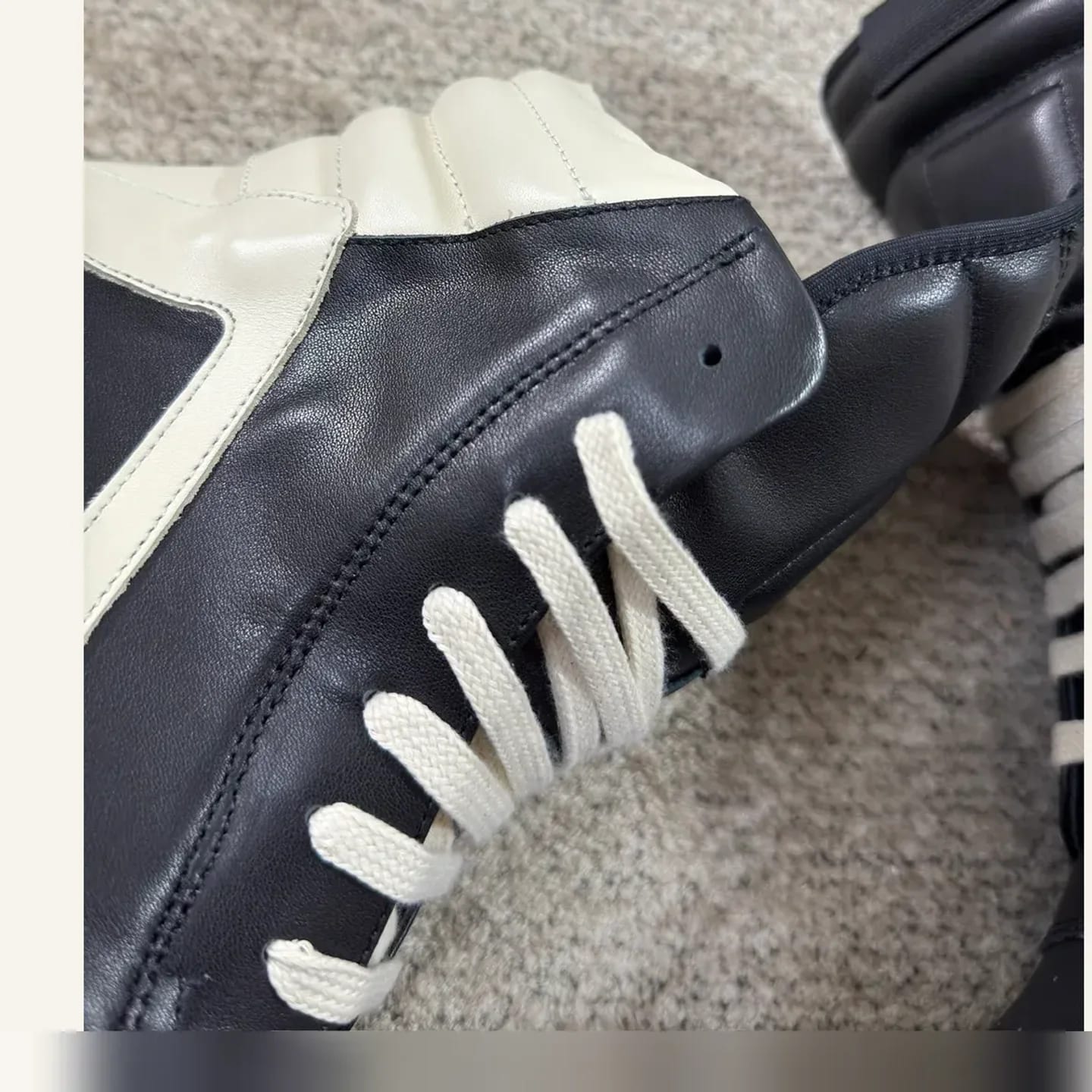 Rick Owens Geobasket High-top Sneaker 縮圖 4