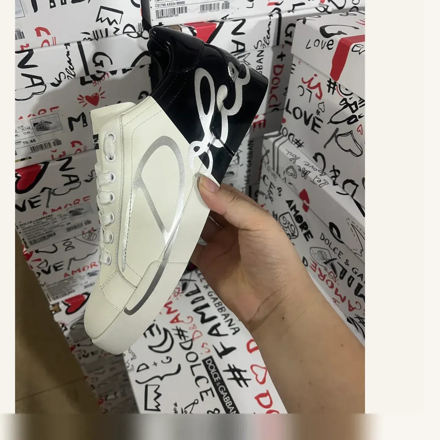 Dolce & Gabbana High-top Sneaker 縮圖 1