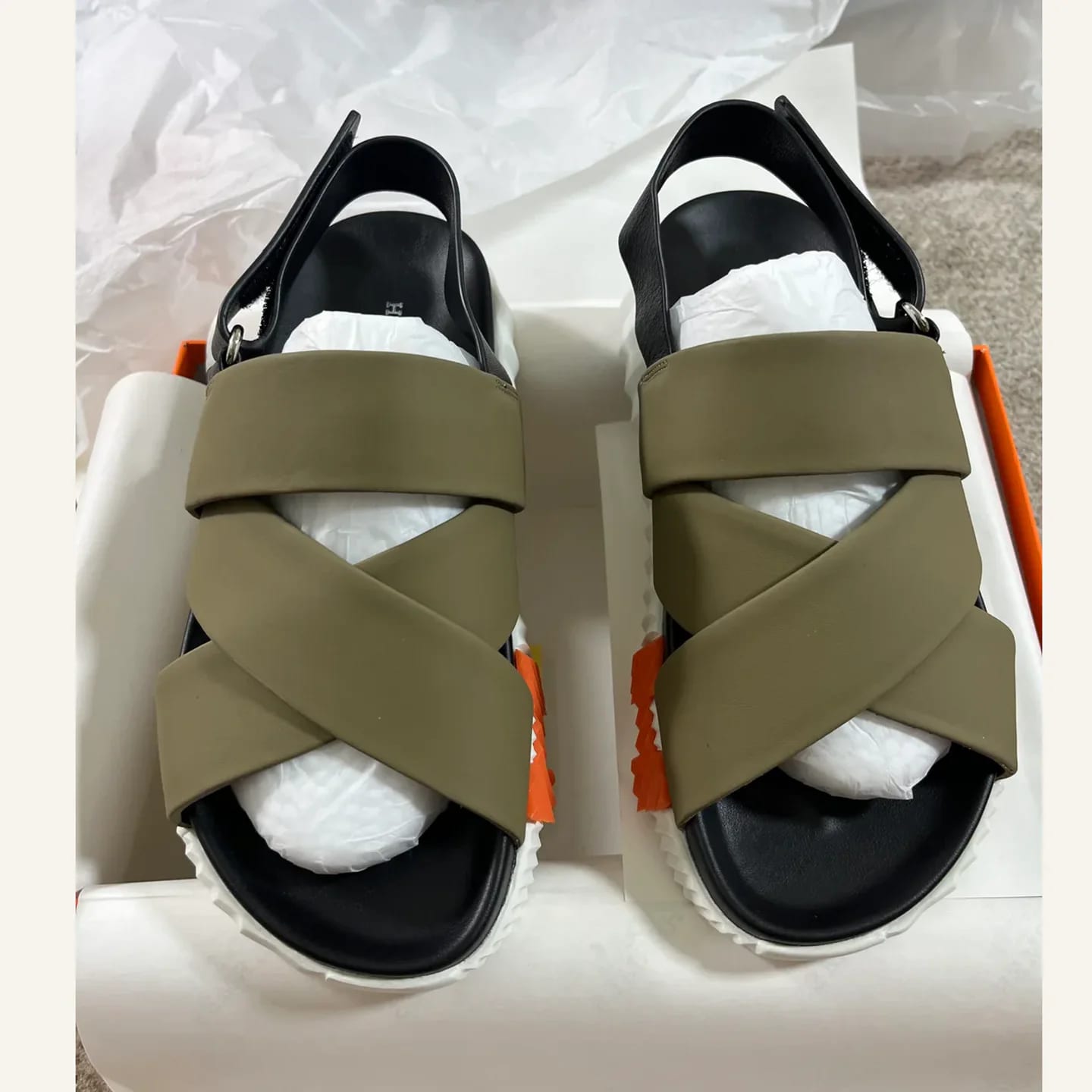 Hermès Cross-strap Sandal 縮圖 1