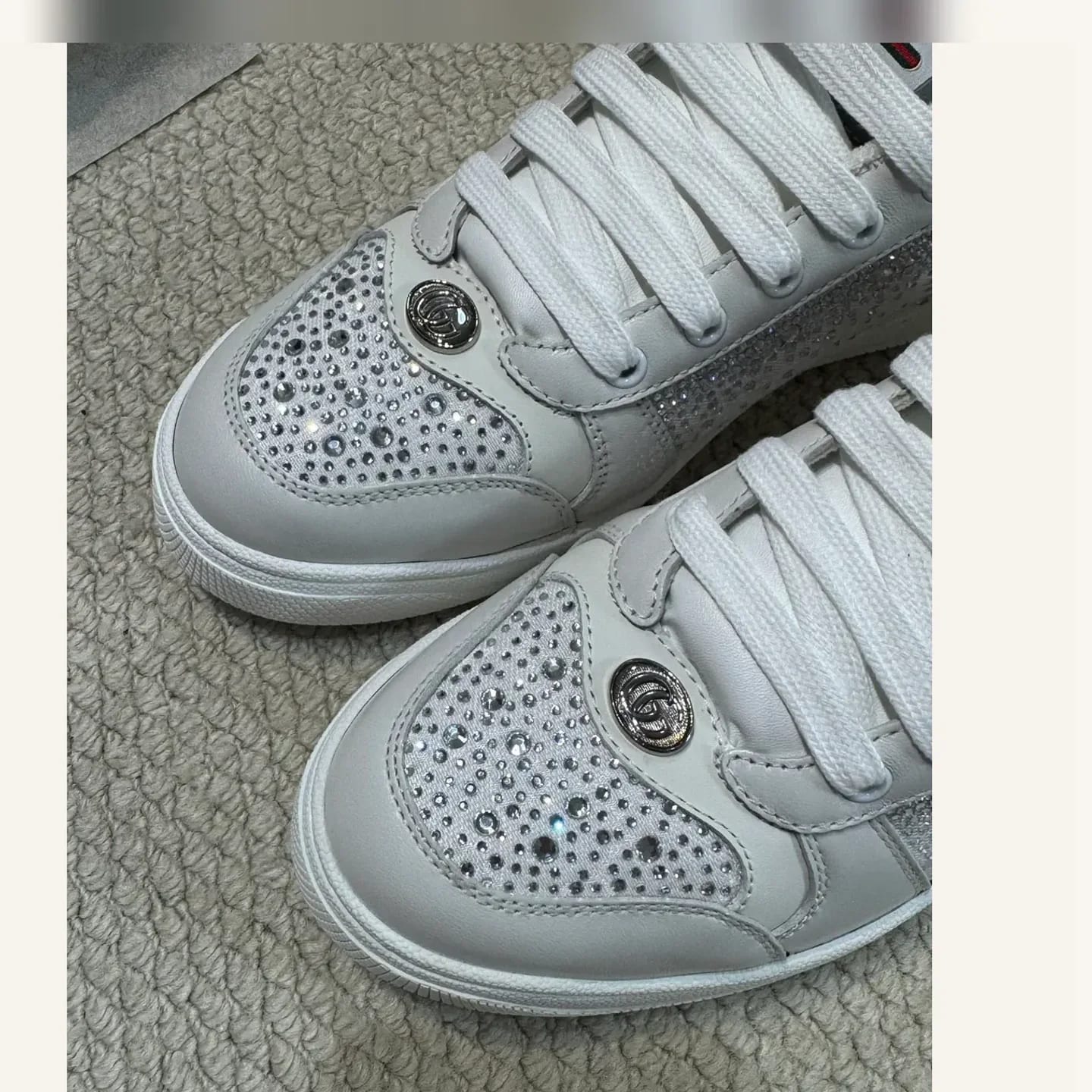 Gucci Crystal GG Low-top Sneaker 縮圖 4