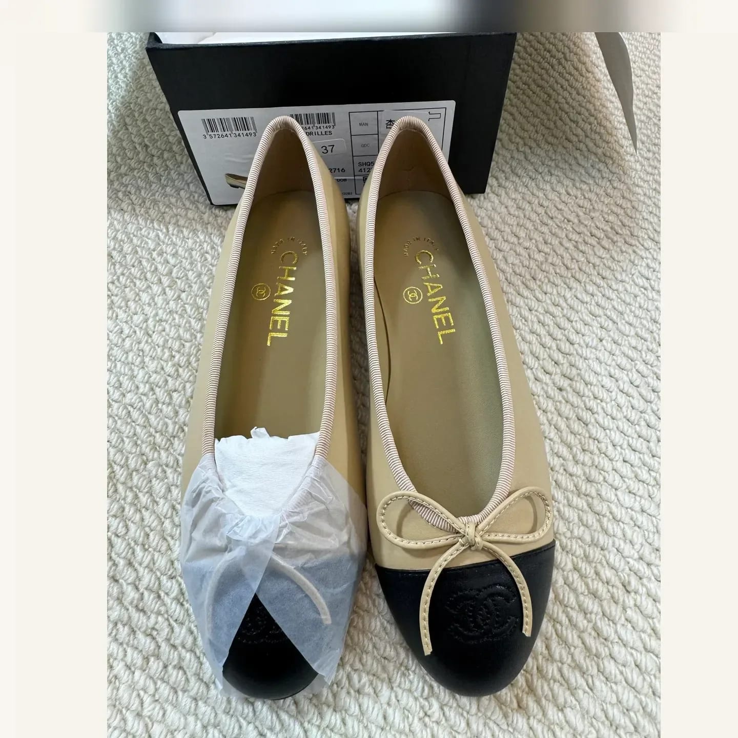 CHANEL Cap-toe Ballerina 縮圖 2
