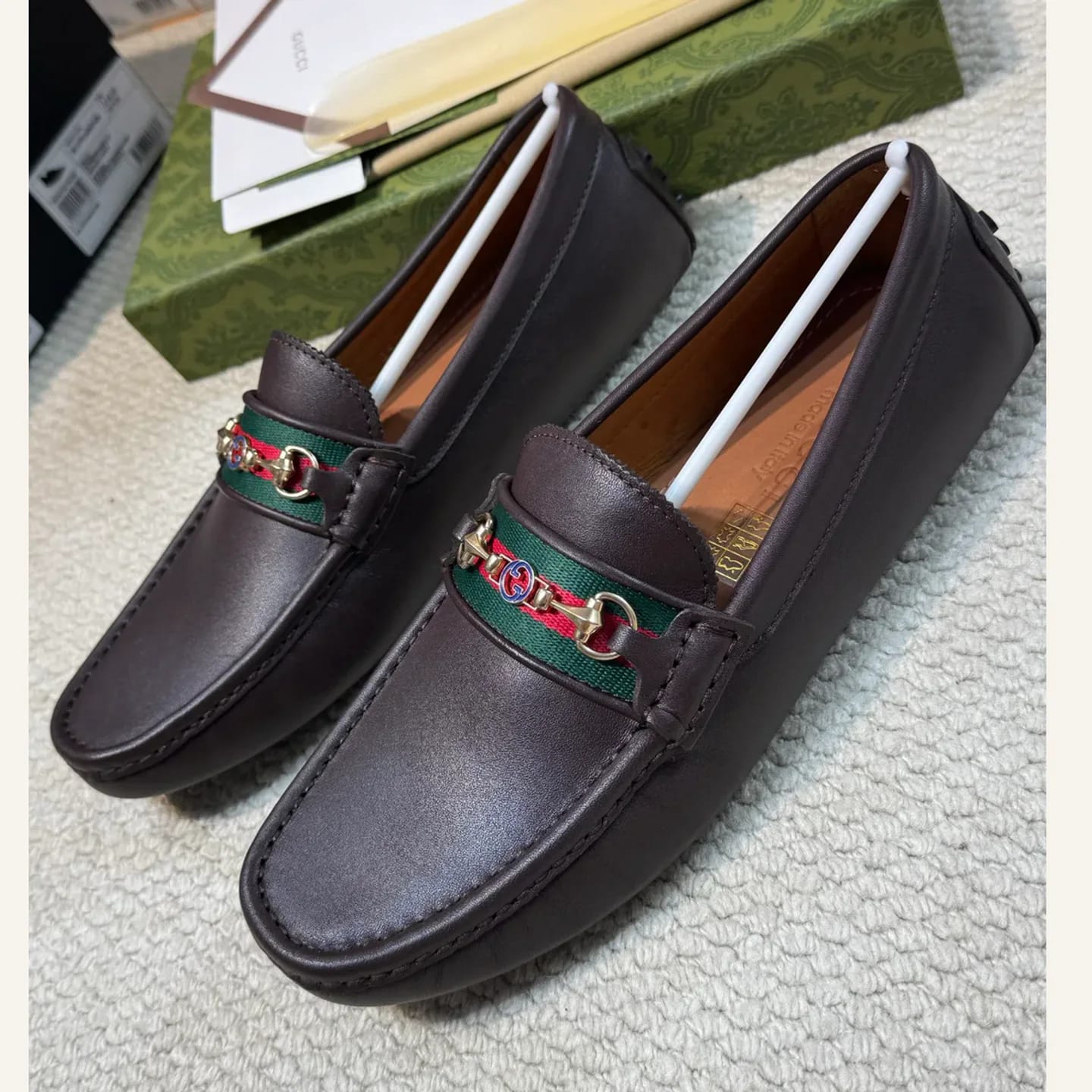 Gucci Web Horsebit Loafer 縮圖 1