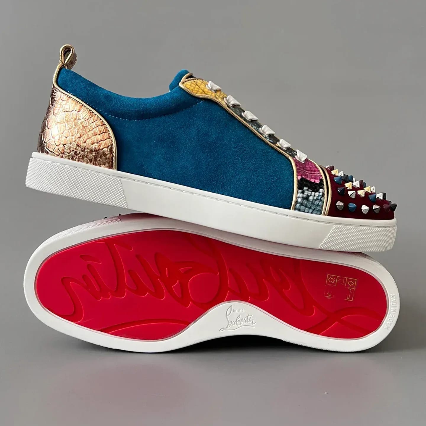 Christian Louboutin Louis Junior Spikes 縮圖 4