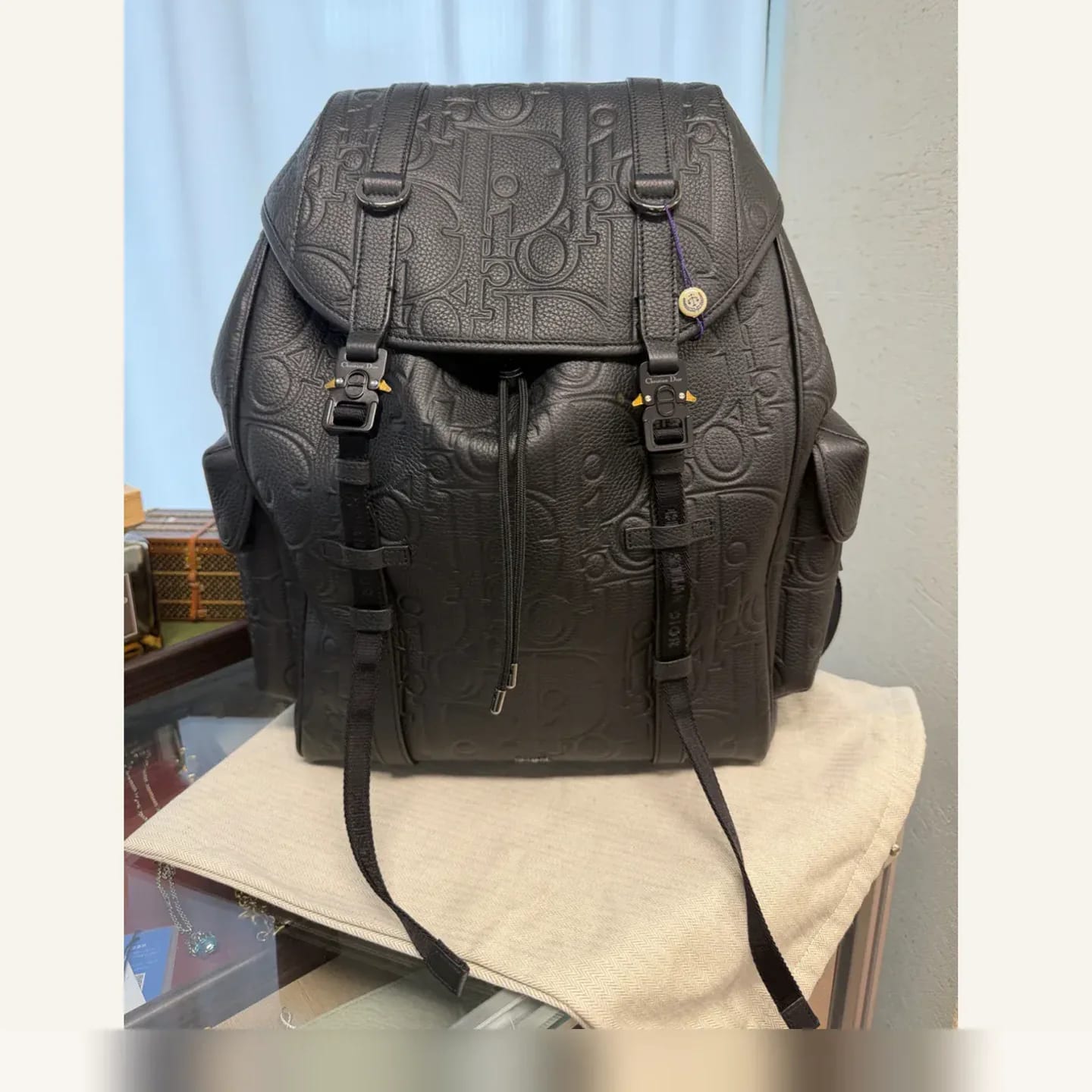 Dior Hit the Road Backpack with Flap 縮圖 1