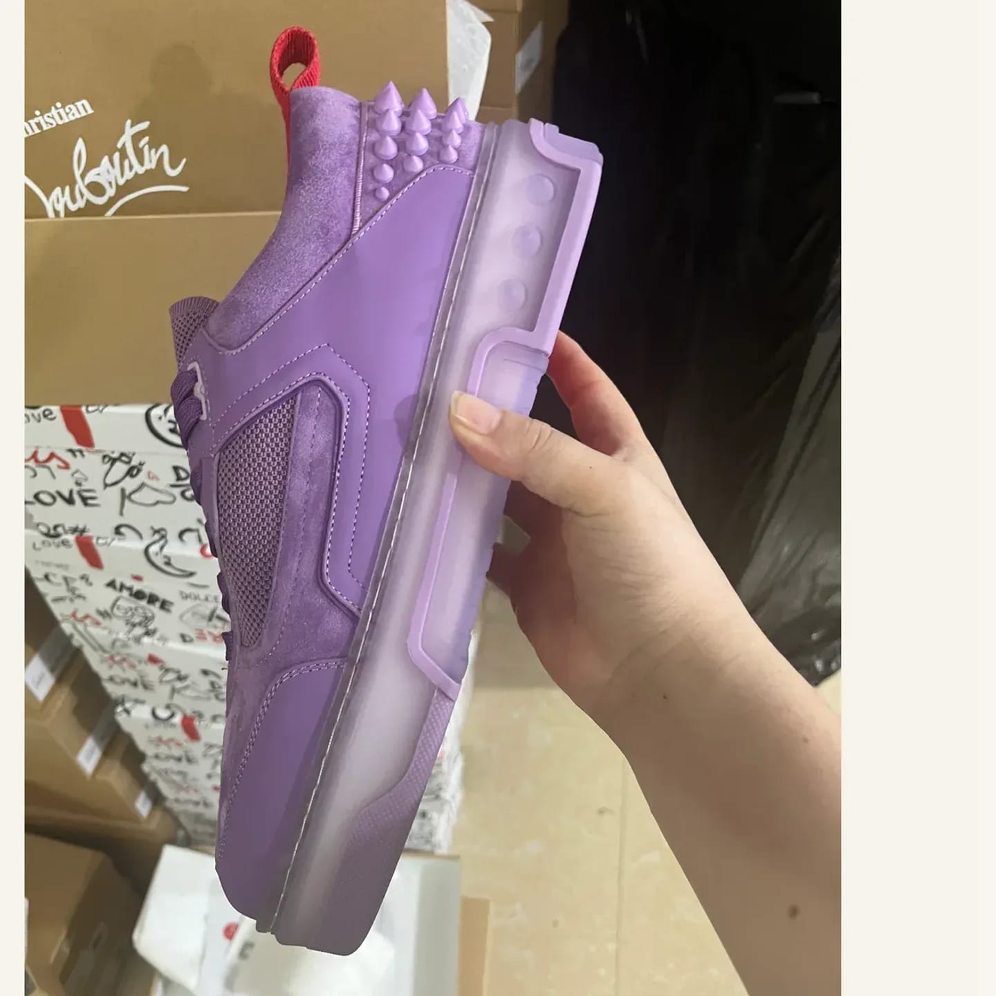 Christian Louboutin Loubishark Sneaker 縮圖 1
