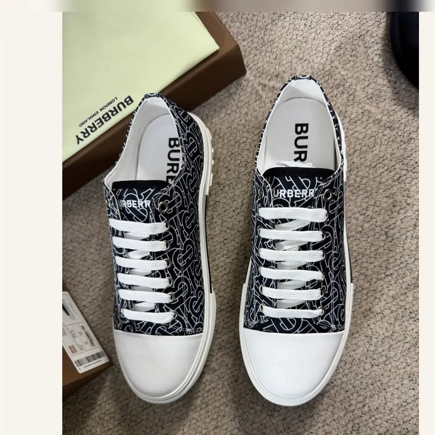 Burberry TB Monogram Low-top Sneaker 縮圖 3