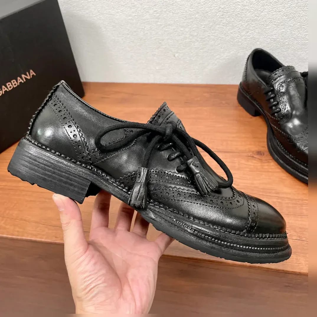 Dolce & Gabbana Cap-toe Brogue Derby 縮圖 4