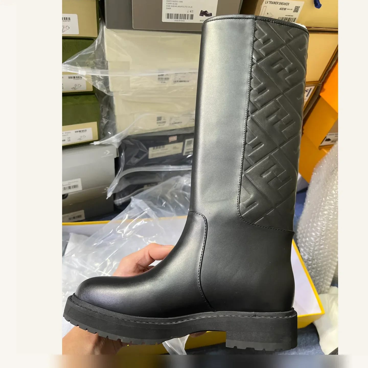 Fendi Monogram Knee-high Boot 縮圖 2