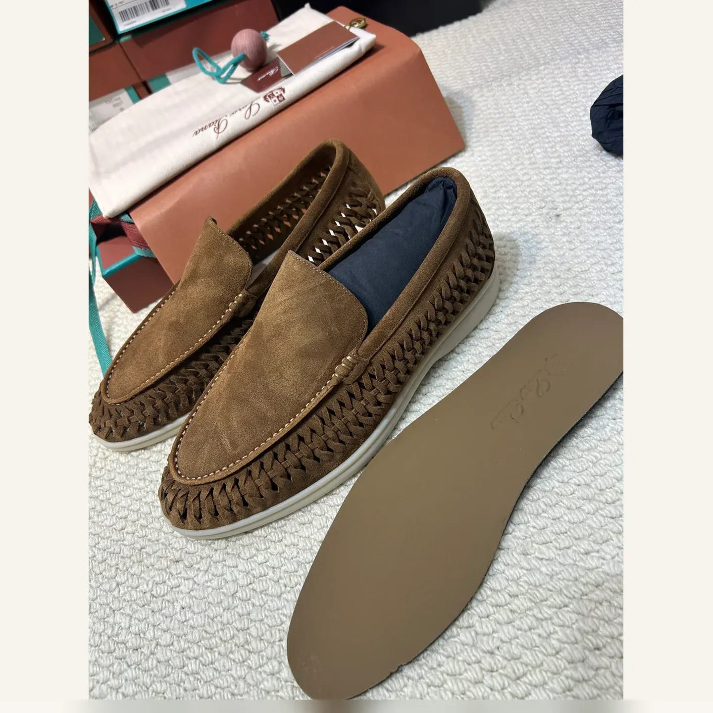Loro Piana Summer Walk Loafer 縮圖 1