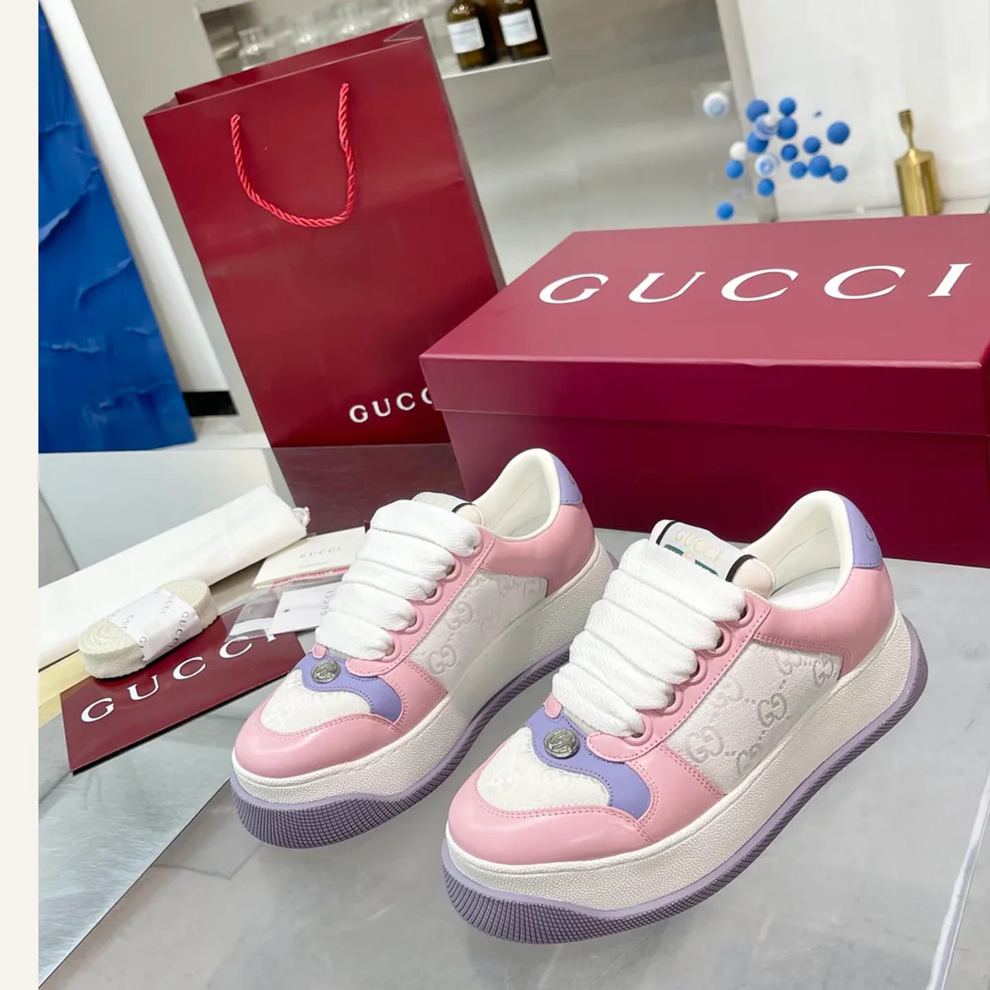 Gucci Screener Sneaker 縮圖 3