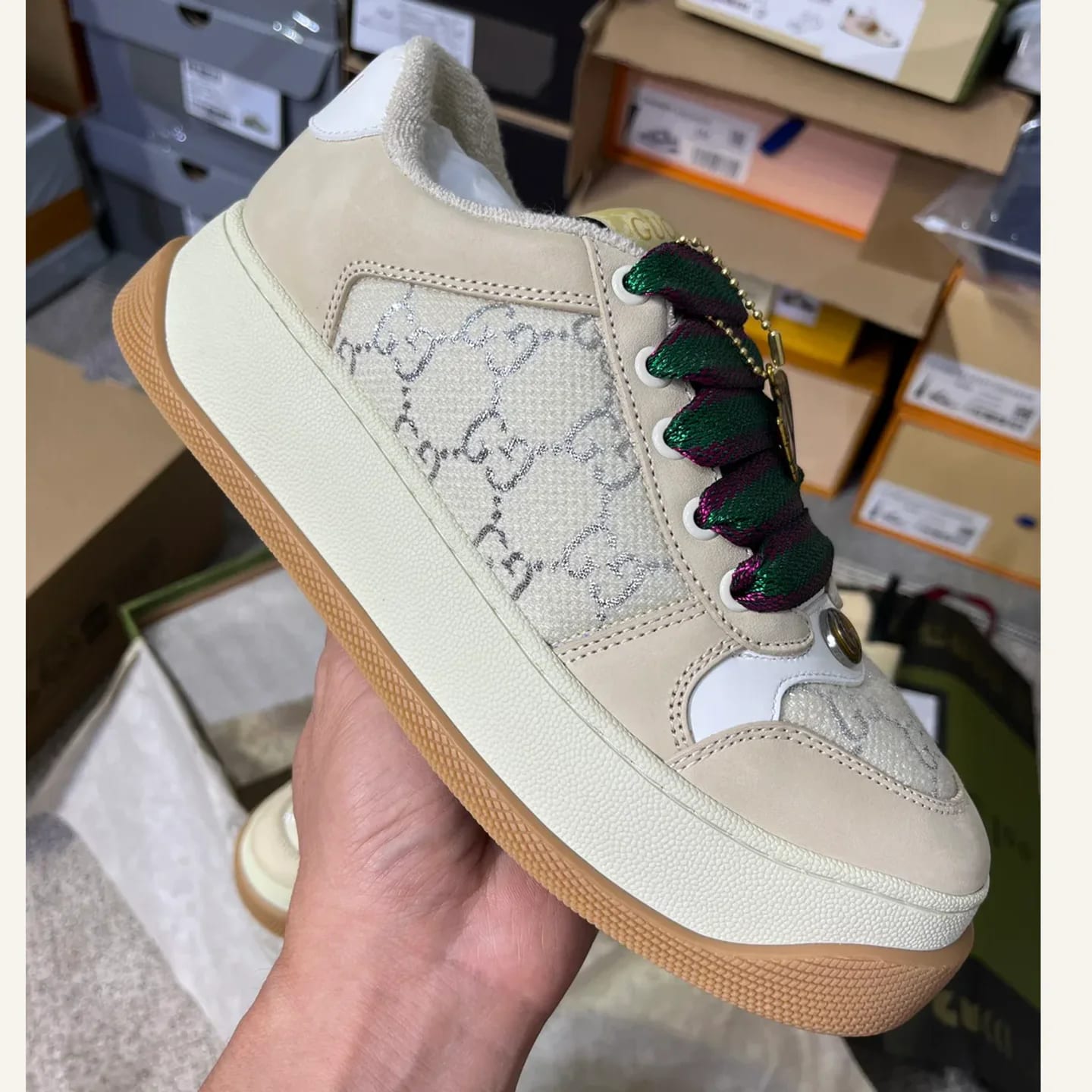 Gucci Screener Sneaker 縮圖 3
