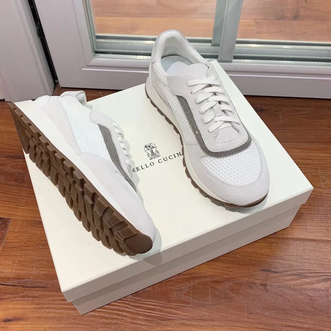 Brunello Cucinelli Monili-chain Sneaker 縮圖 2