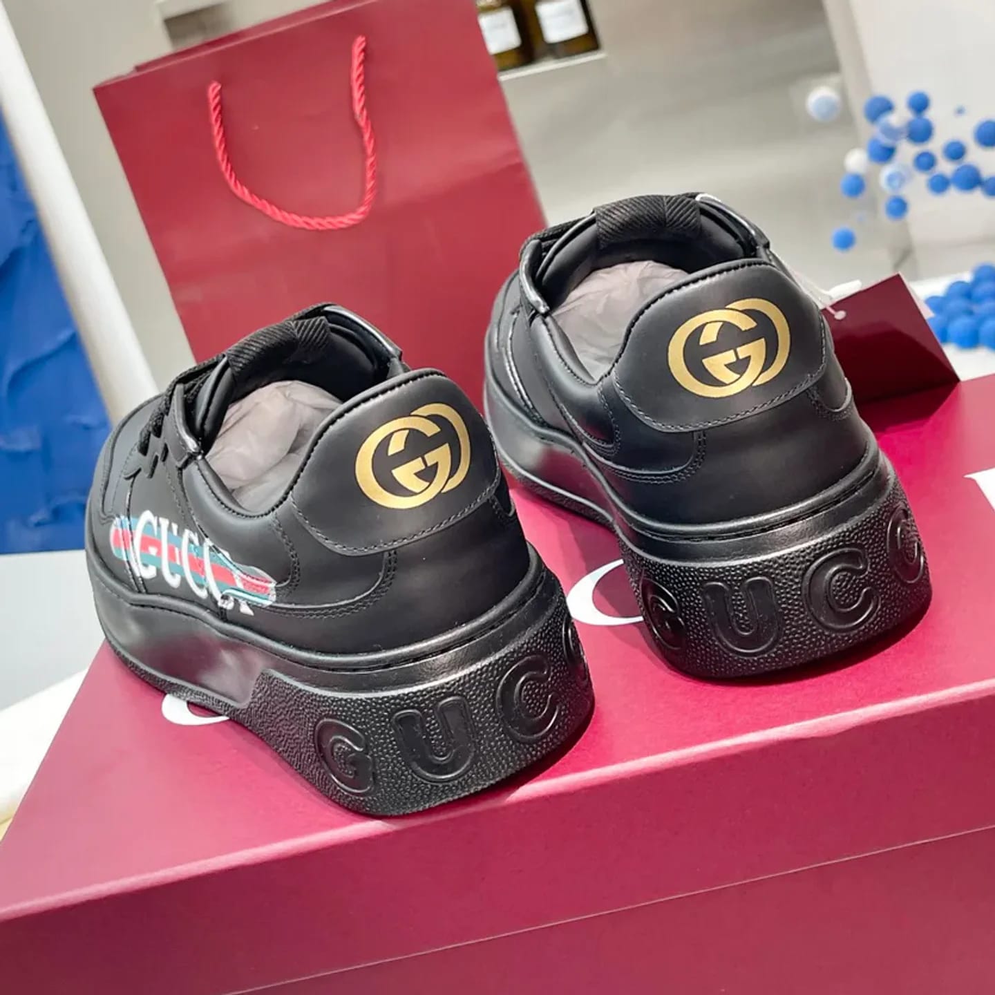 Gucci Logo Platform Sneaker 縮圖 3