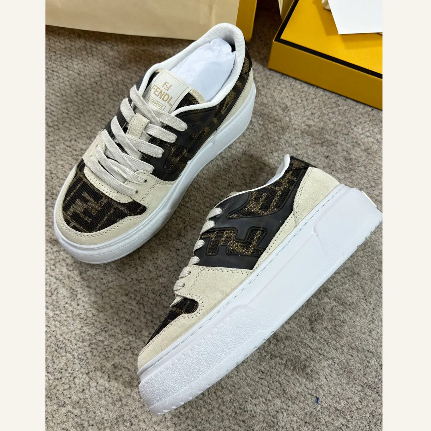 Fendi Match Platform Sneaker 縮圖 2