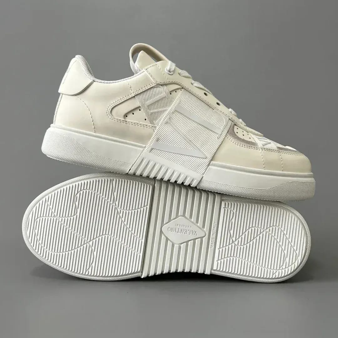 Valentino Garavani Low-Top Calfskin VL7N Sneaker With Bands 縮圖 4