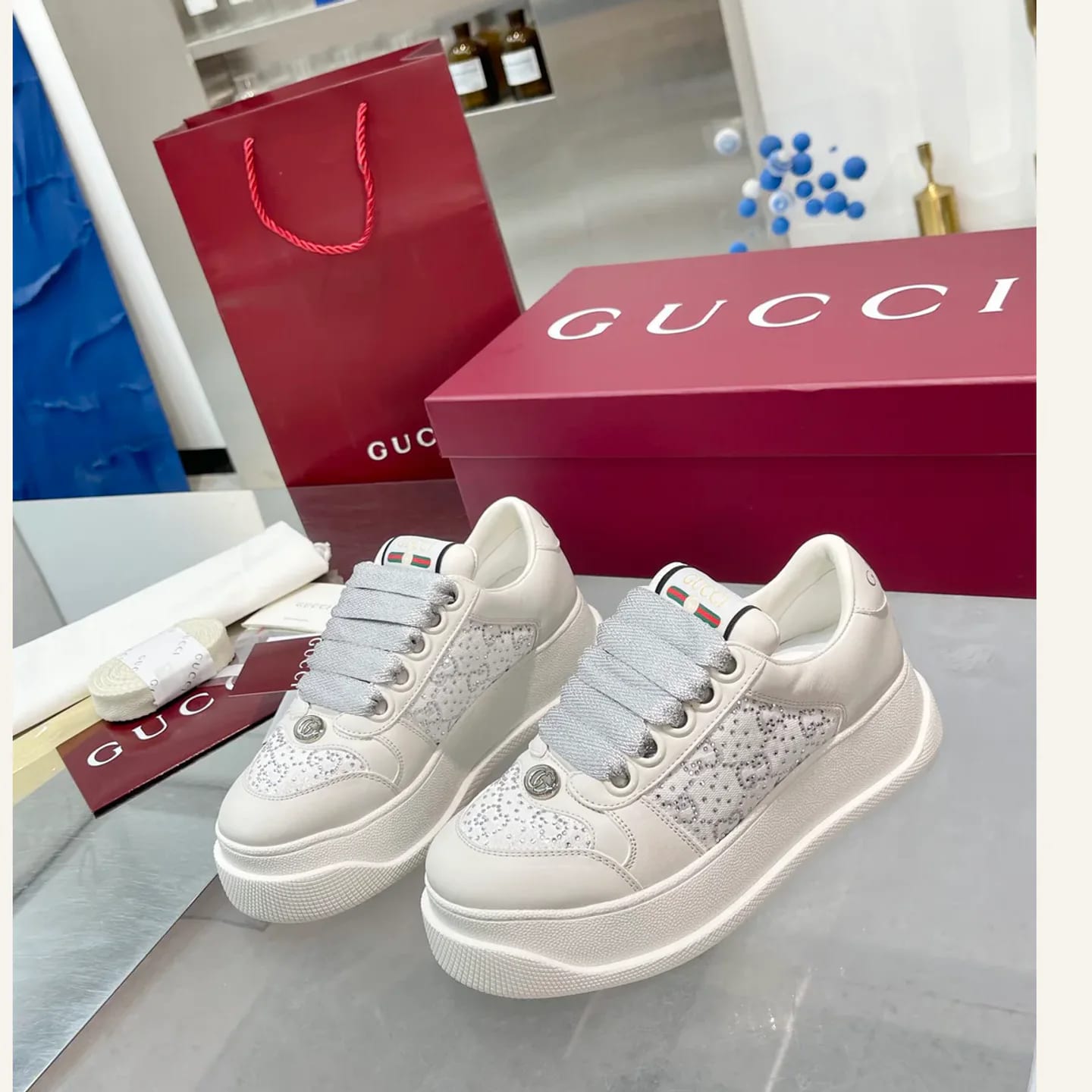 Gucci Screener Sneaker 縮圖 4