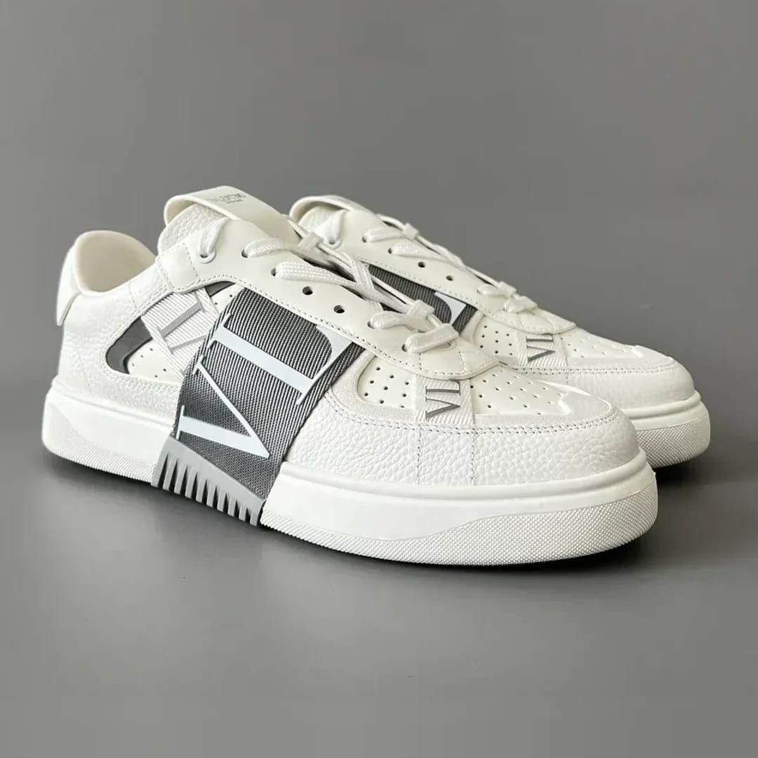 Valentino Garavani Low-Top Calfskin VL7N Sneaker With Bands 縮圖 2